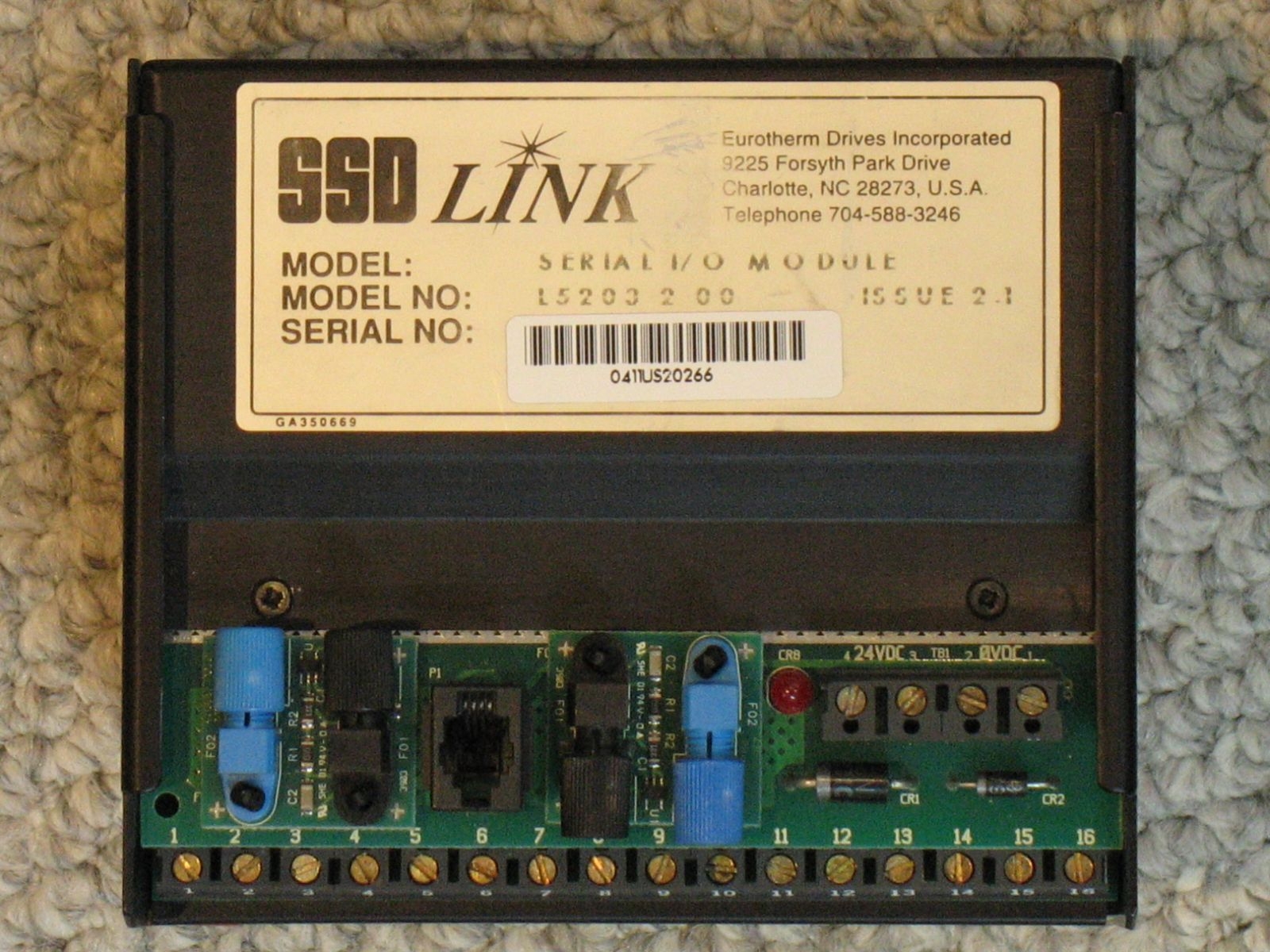 SSD/Eurotherm L5311 Link 2 Card 