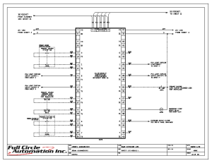 Sample CAD electrical schematic